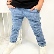 Jeans bavlněné tepláky - BASIC