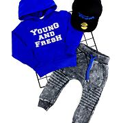 YOUNG and FRESH 3-dílný set blue