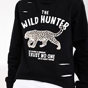 Wild hunter mikina black