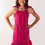 Mušelínové letní šaty malina Lily Grey