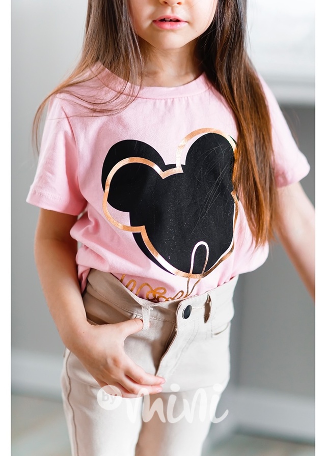 Mickey triko růžové