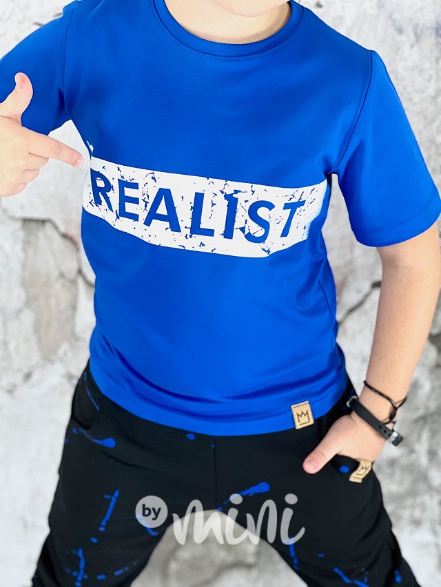 REALIST triko modré