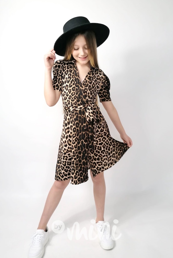 Leopard šaty